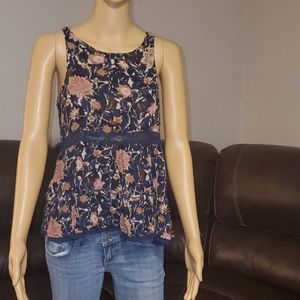 Women's American eagle floral tank size x small